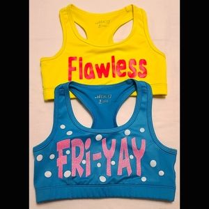 Personalized Girls Sports Bra Small 2ct. BCG